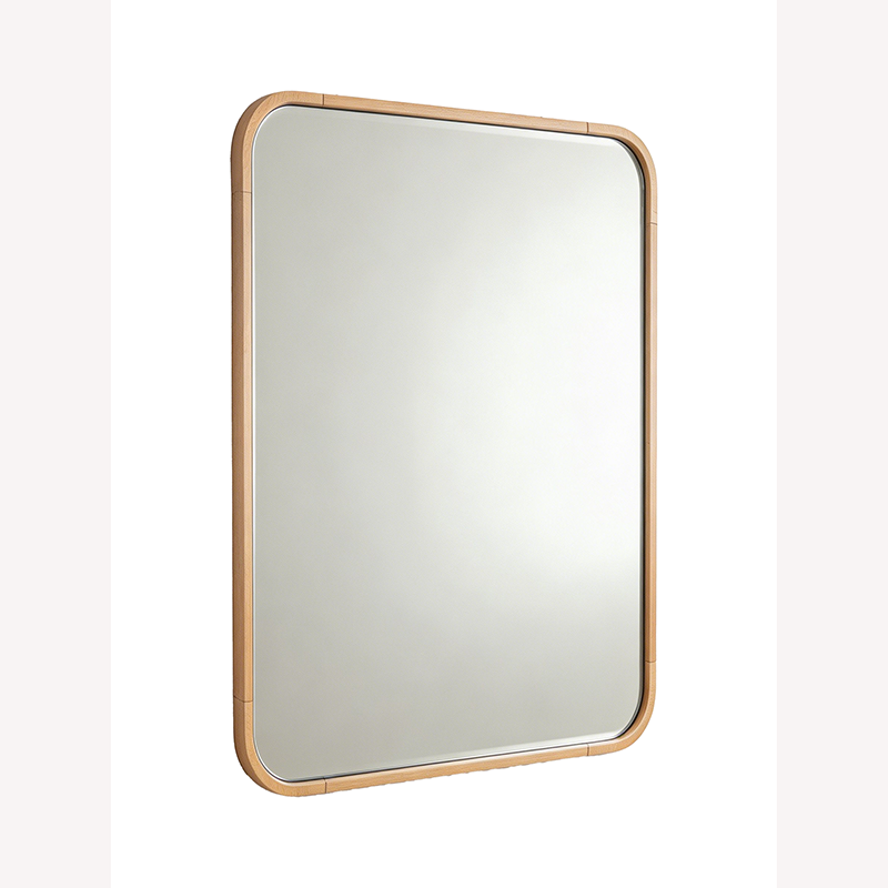 Rectangular Wood Frame Mirror